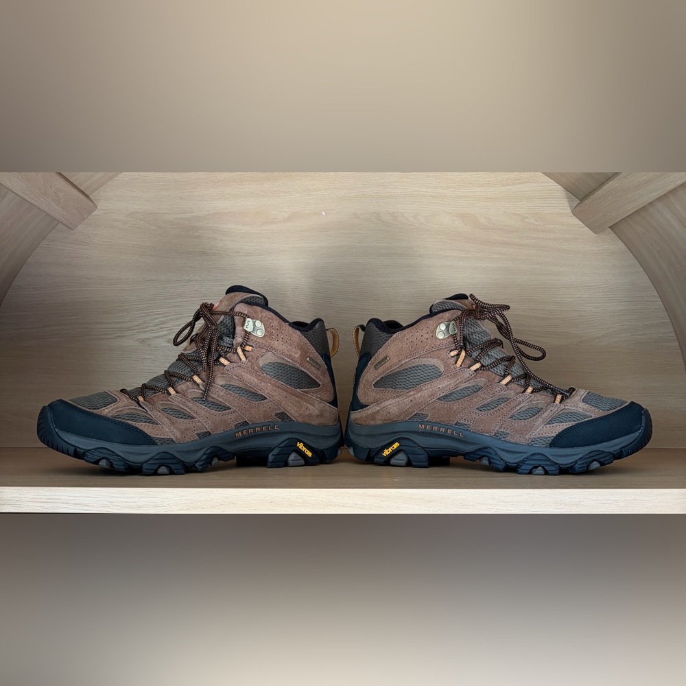 ✨$110✨NIB✨Merrell Moab 3 Mid Waterproof Men's Boots | Size 12 - Picture 4 of 16